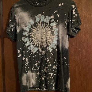 Retrology Black Graphic Tee